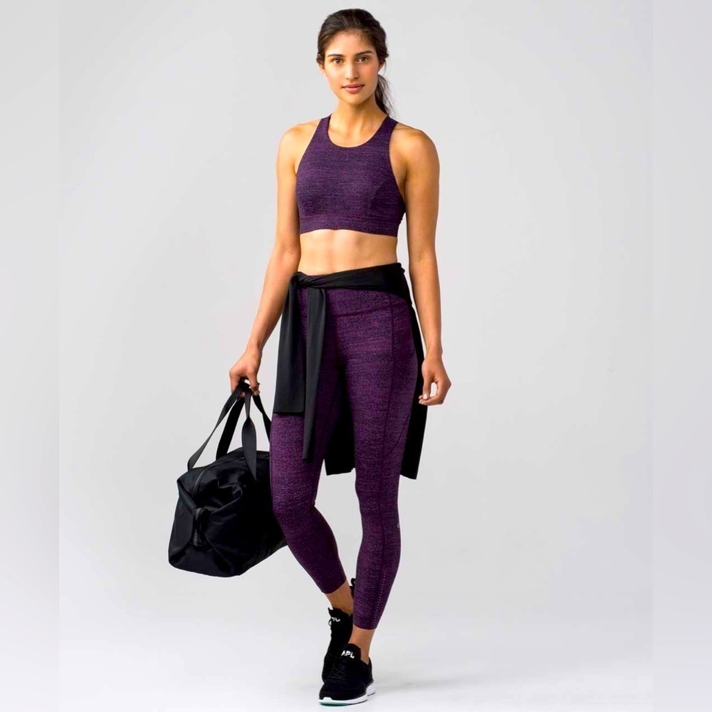 Lululemon Fast & Free Sports Bra (Nulux) Workout Activewear Running